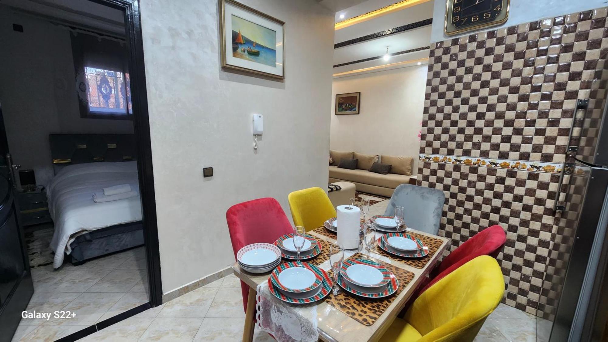 Appartement 7 Min De L'Aeroport De Marrakech 마라케시 외부 사진