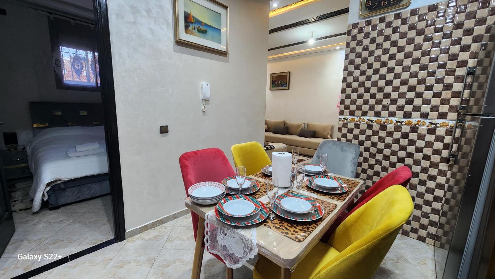 Appartement 7 Min De L'Aeroport De Marrakech 마라케시 외부 사진